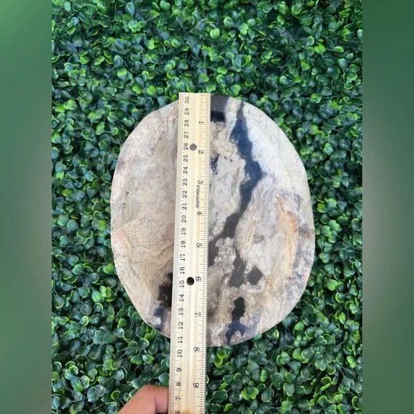 Petrified Wood Bowl • Grounding • Ancestral Wisdom • Earth Energy - Picture 5 of 5